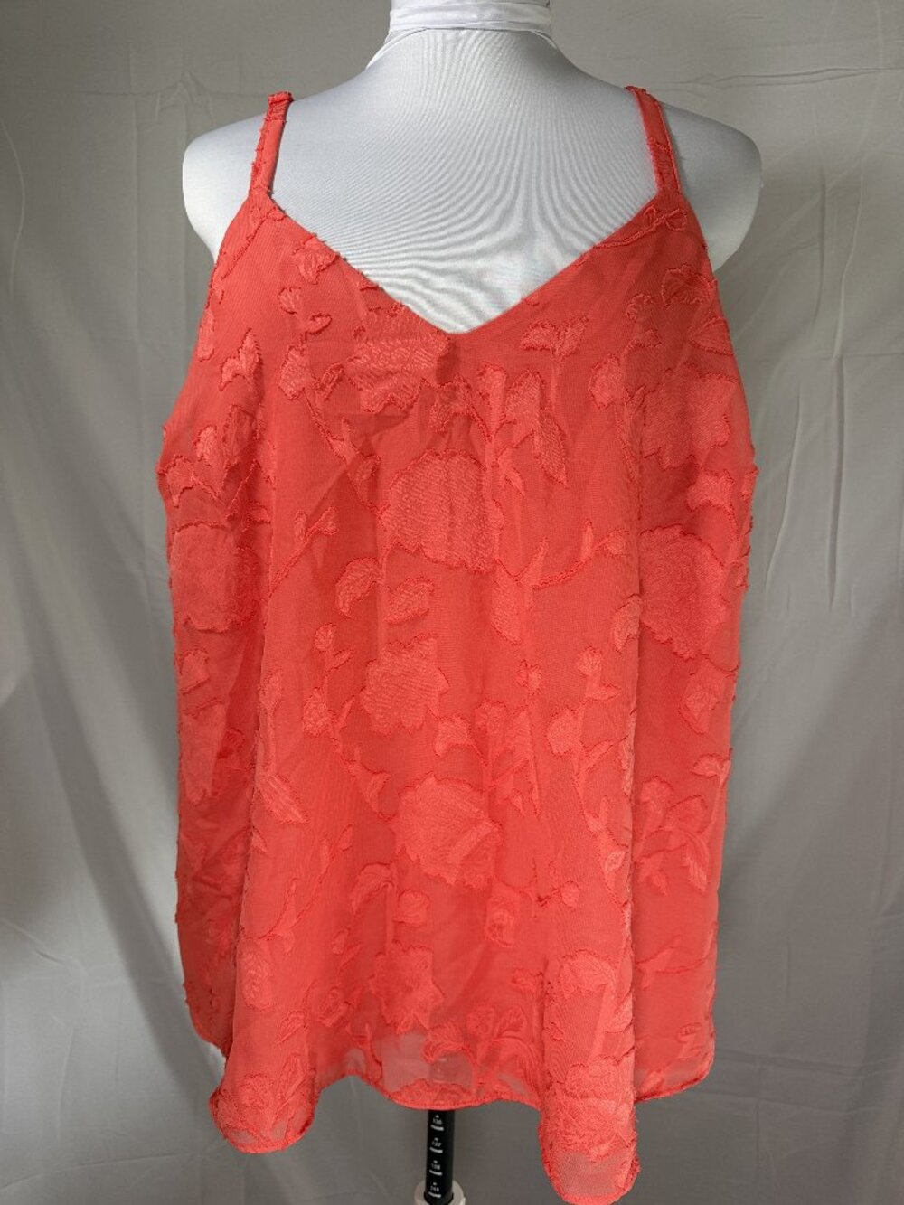 Torrid semi-sheer cami tank top